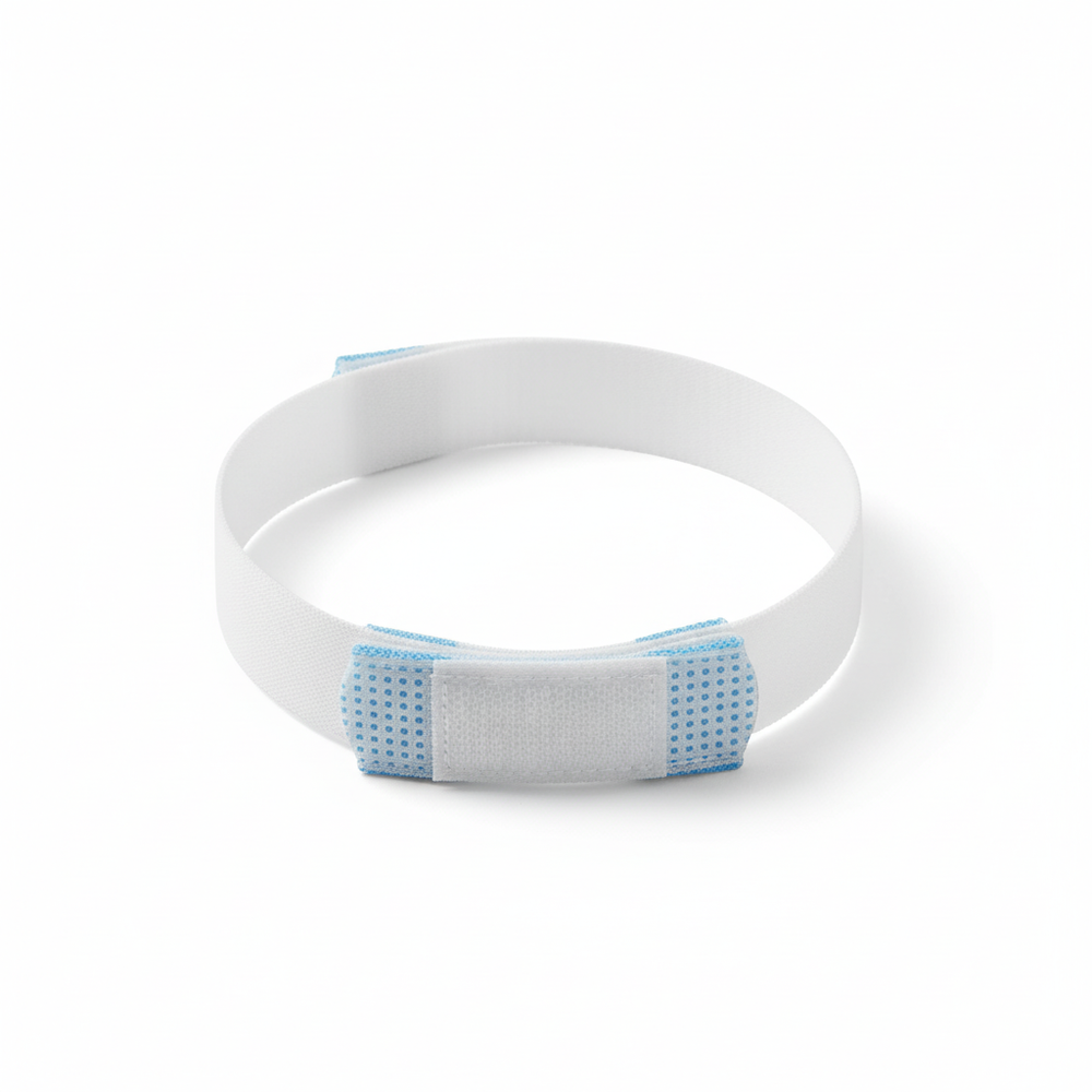 Neckband arranged as worn