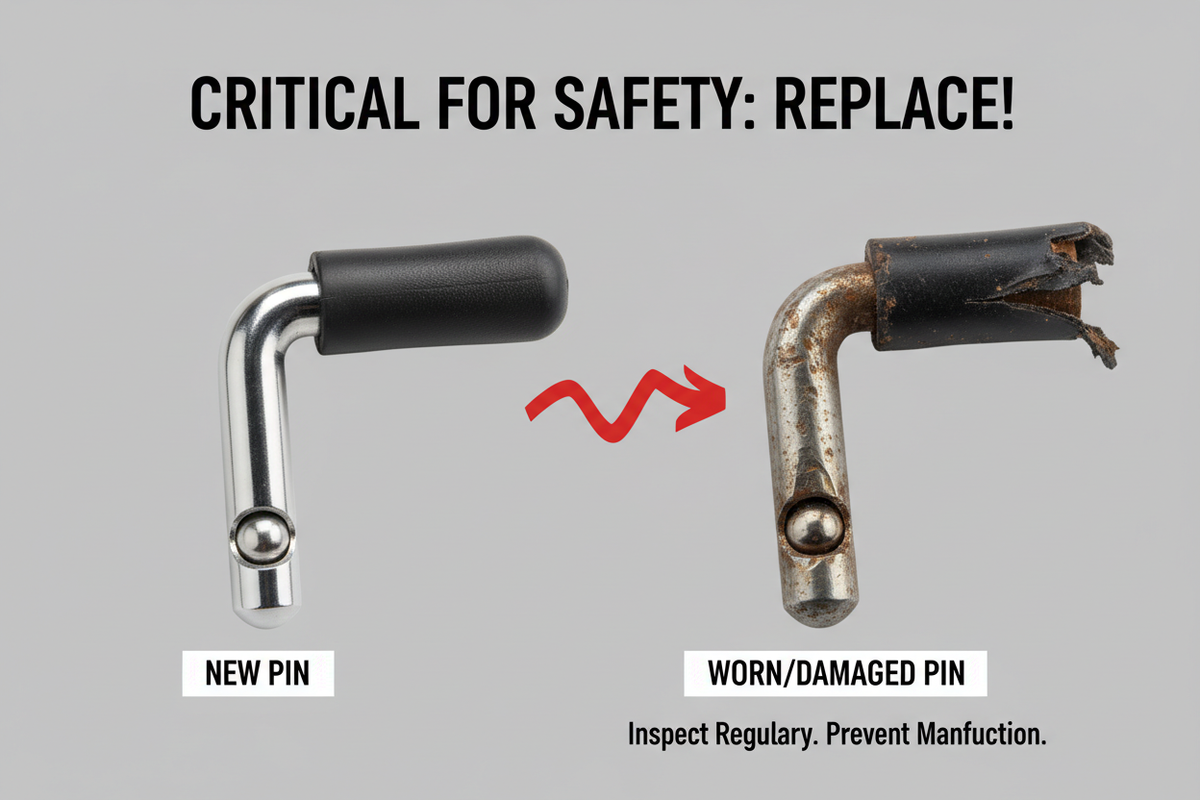 New vs. worn comparison