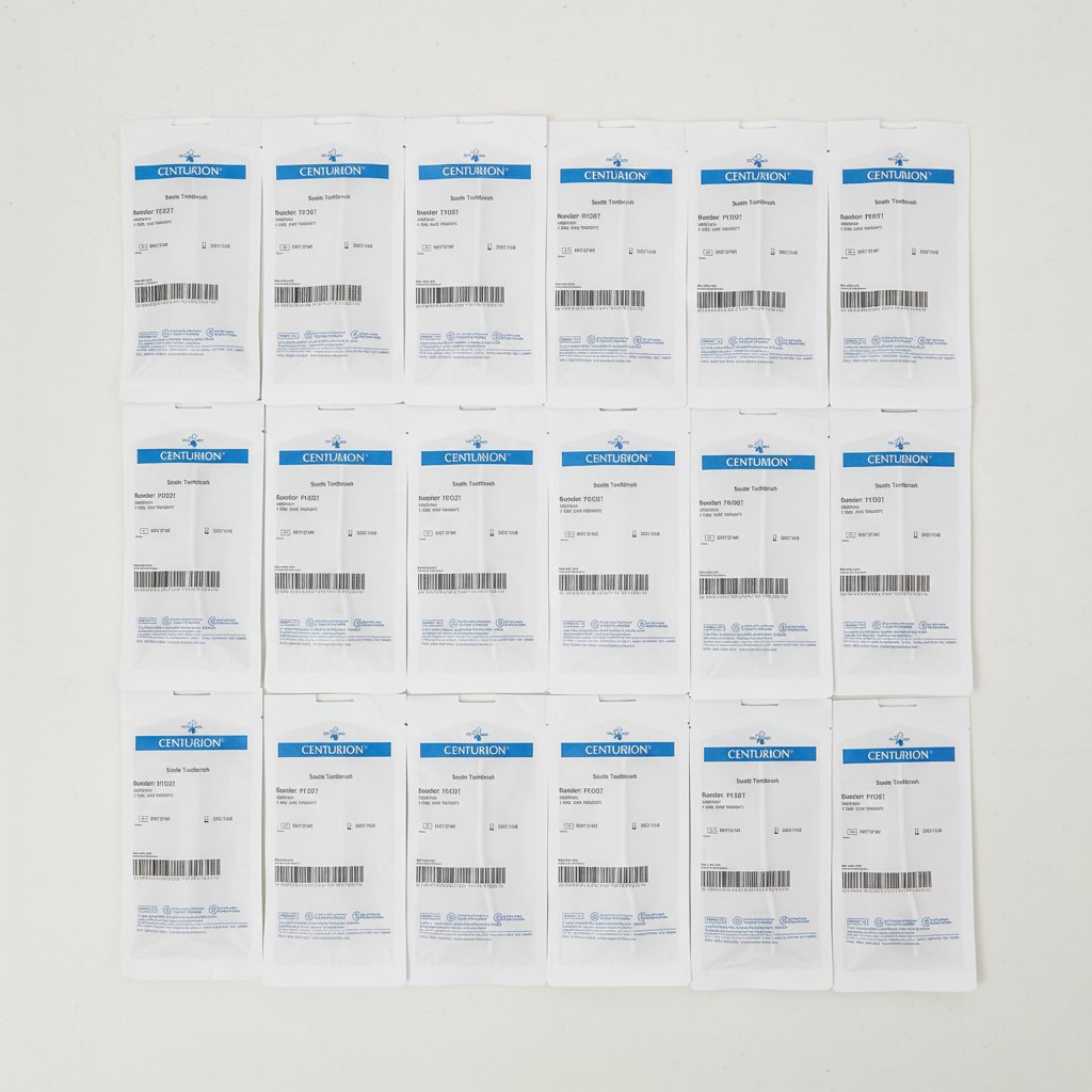 Overhead packaging view