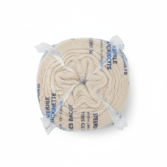 Overhead view of roll