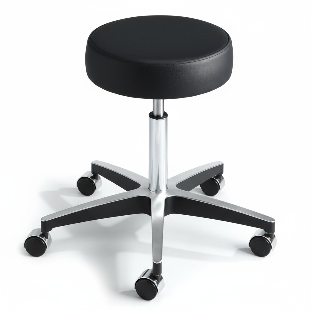 Overhead view of round seat