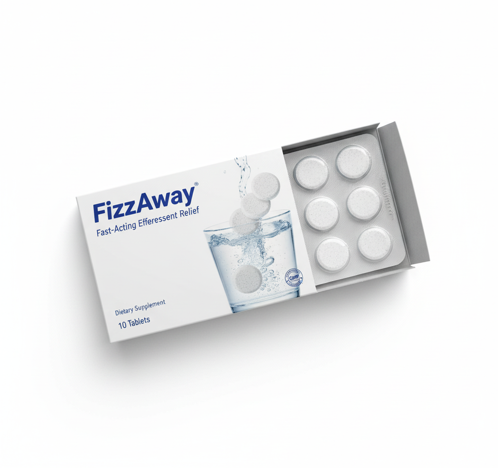 Packaging overhead view