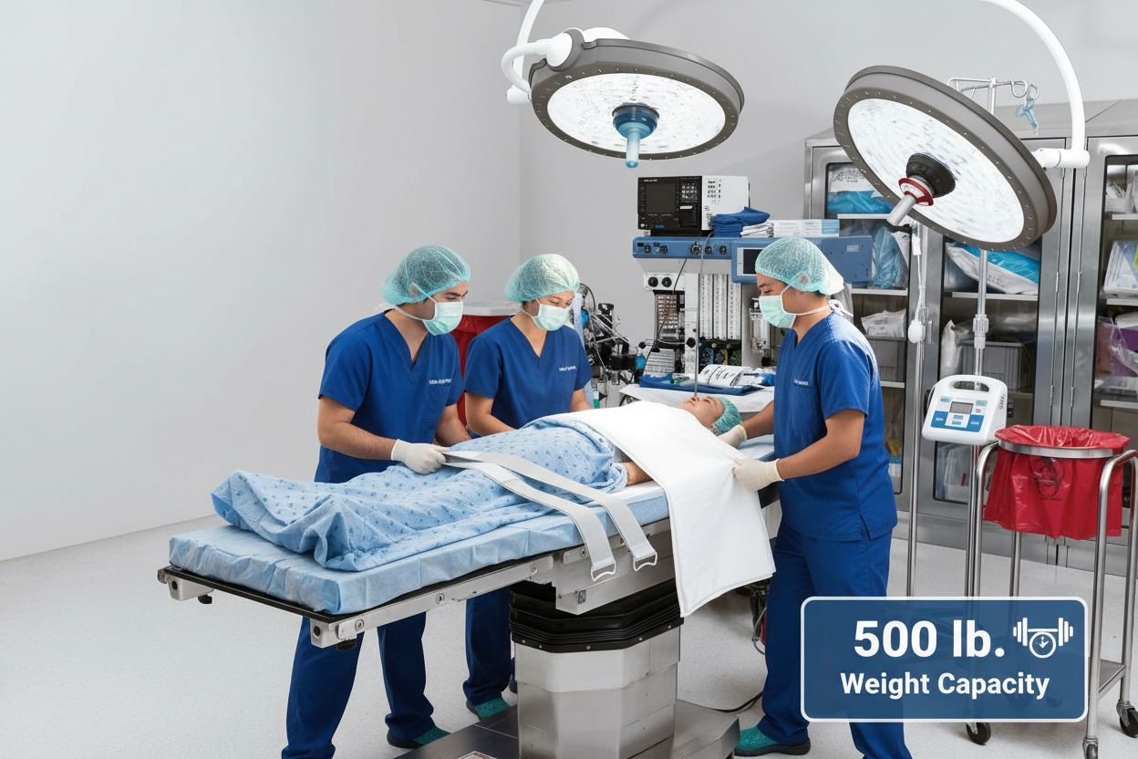 Patient repositioning demonstration