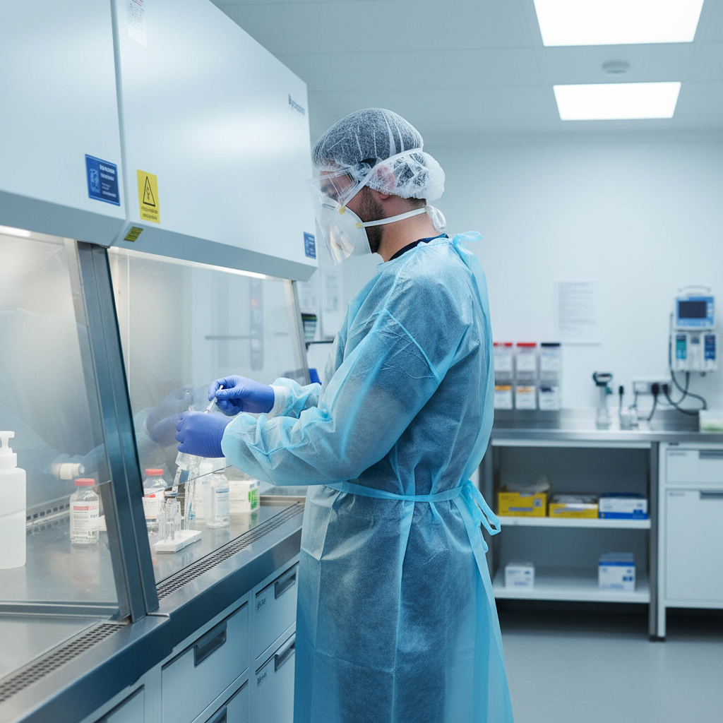 Pharmacy Clean Room Setting