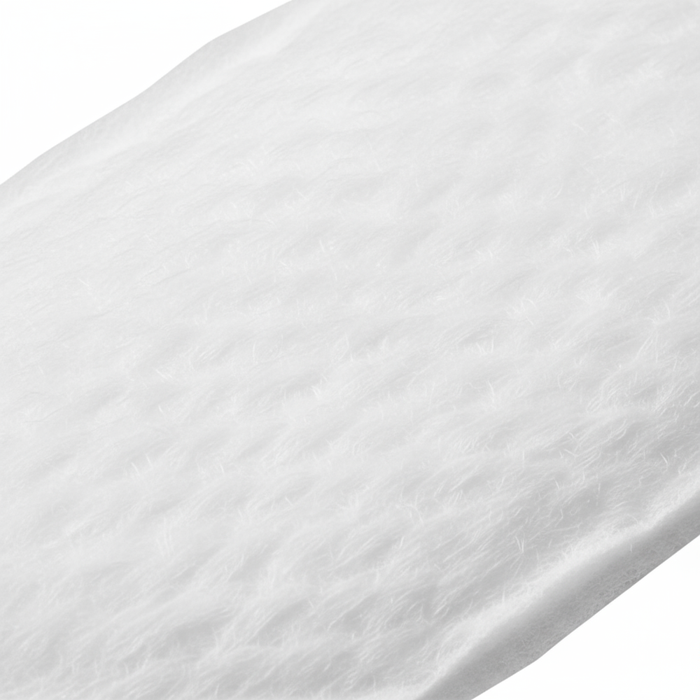 Polyethylene-rayon blend detail