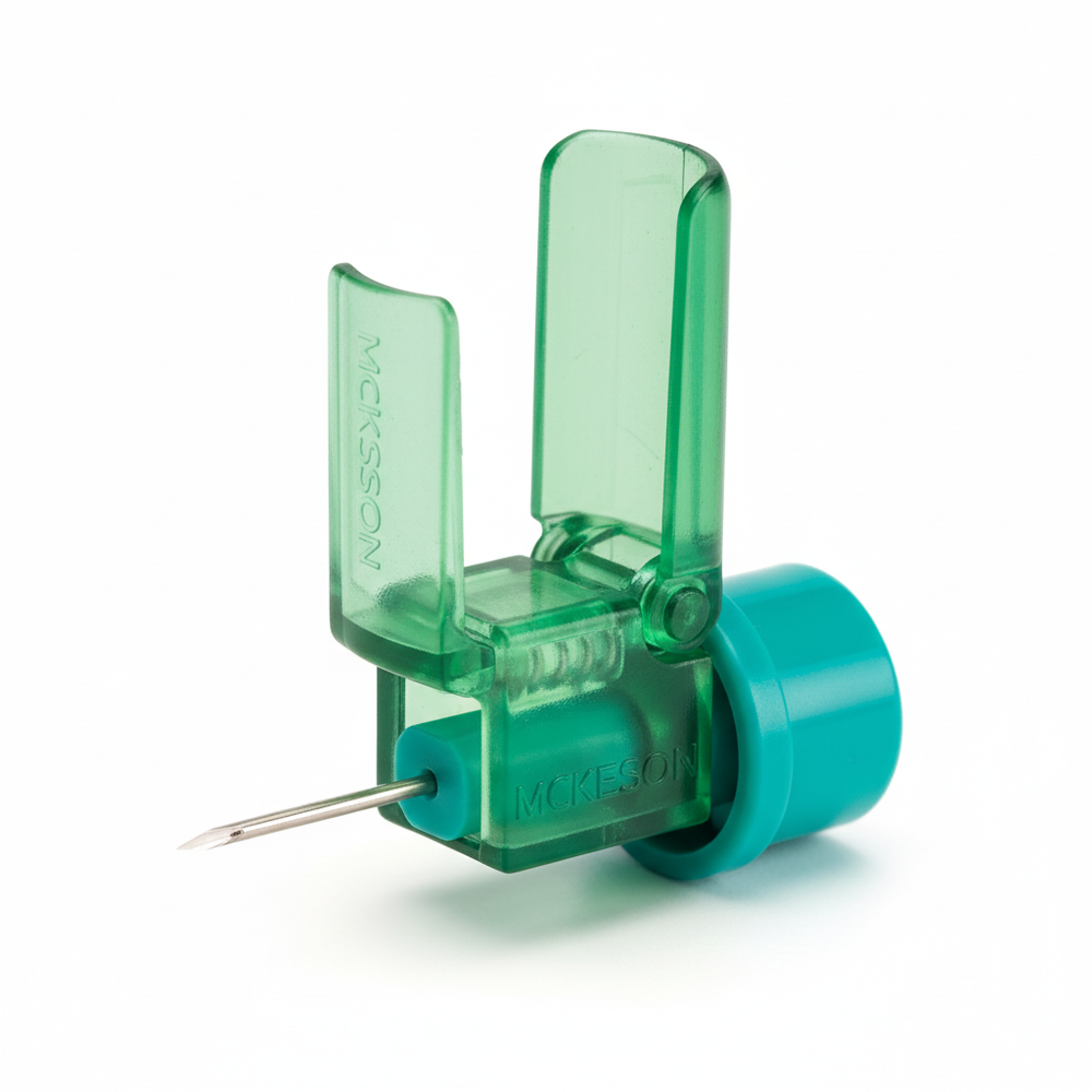 Safety Shield Mechanism Close-Up