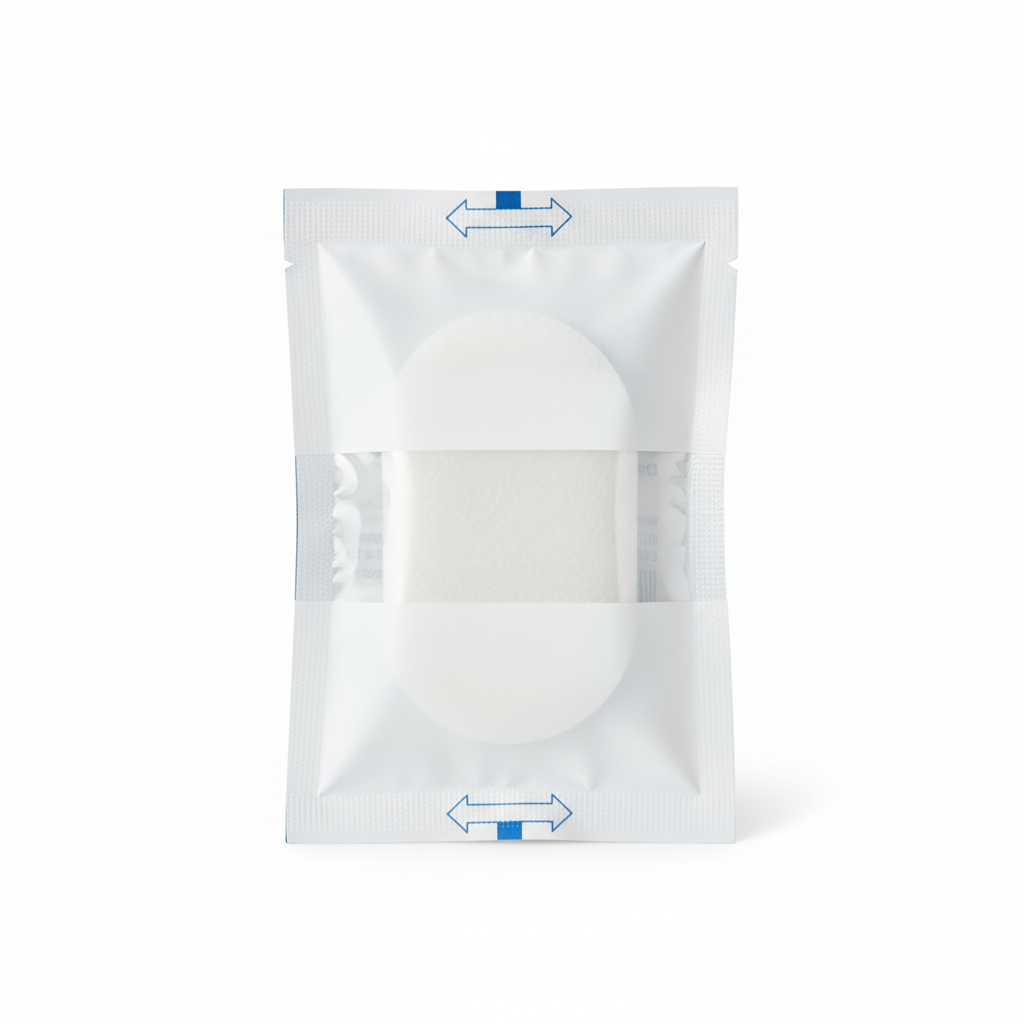 Sealed sterile wrapper