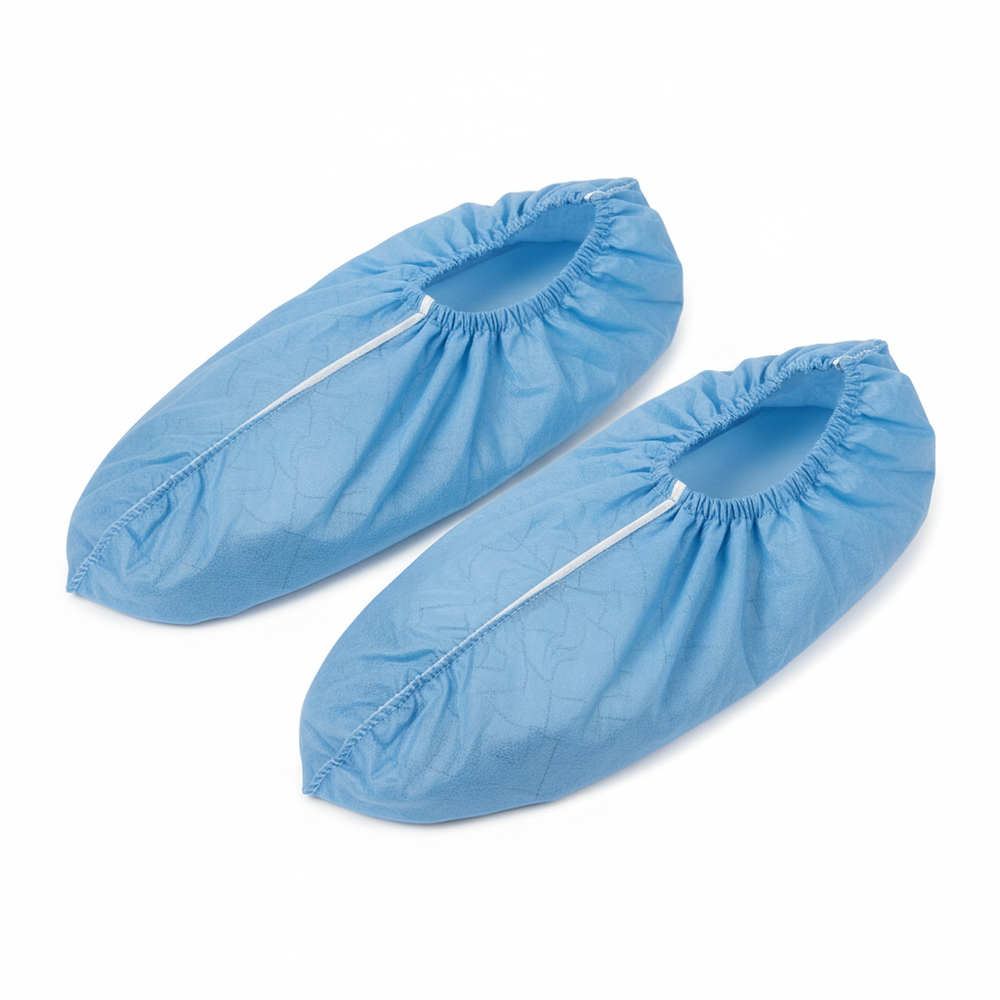 Shoe covers flat view