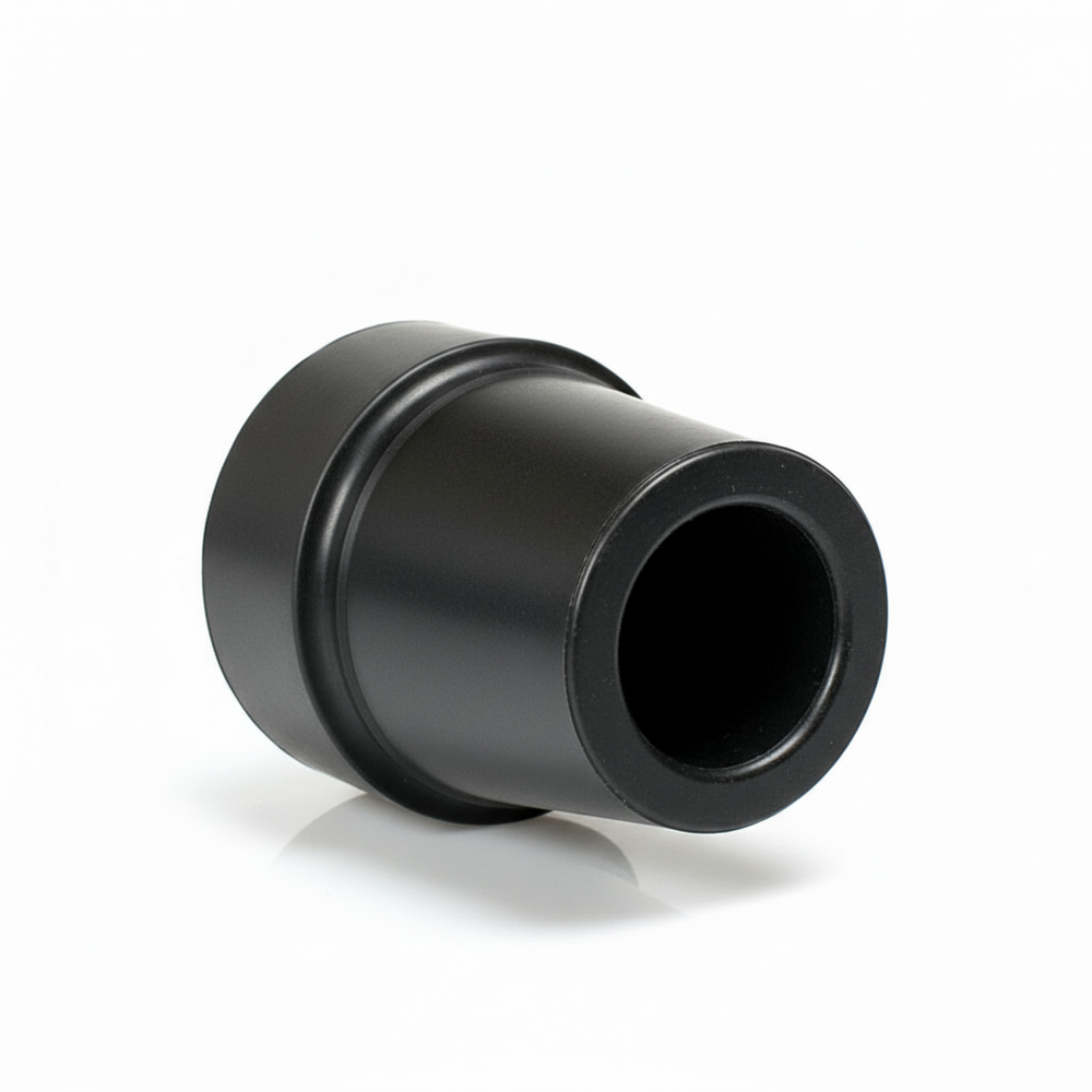 Side angle view of cane tip