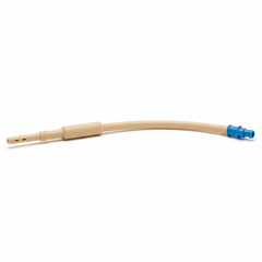 Side angle view of catheter