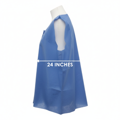 Side view of exam vest