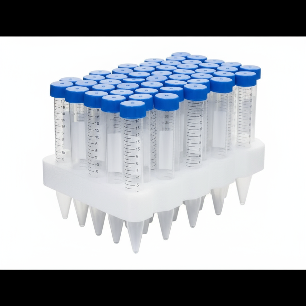 Side view showing graduations