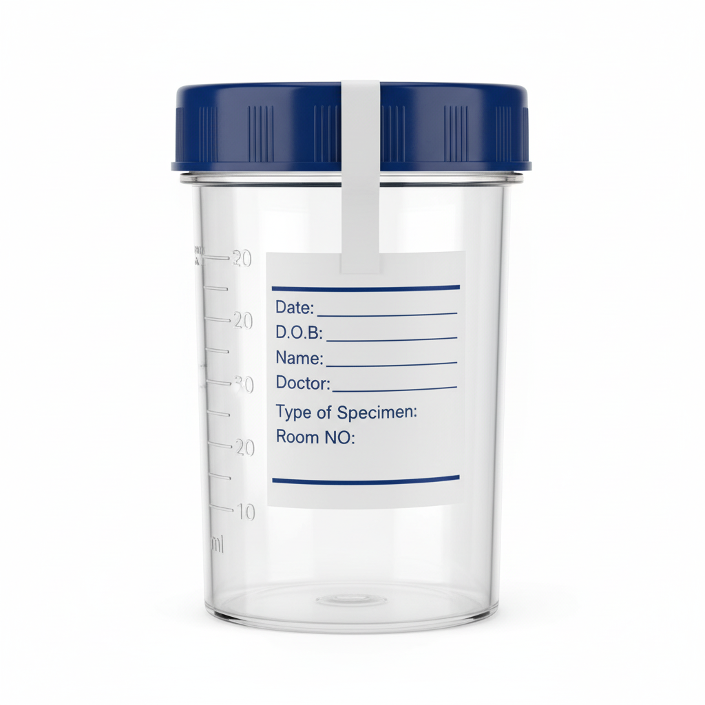 Side view with measurements