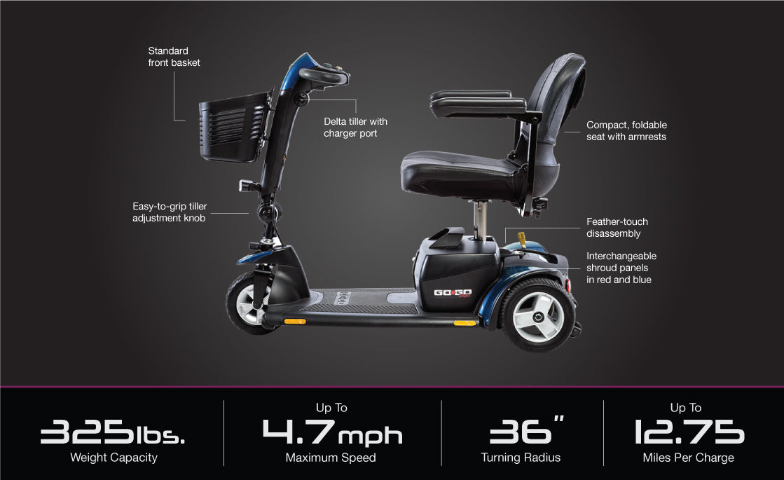Go Go® Sport 3-Wheel