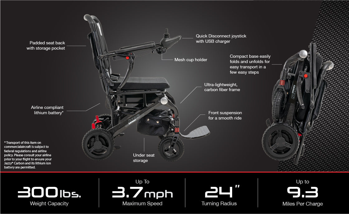 Jazzy® Carbon