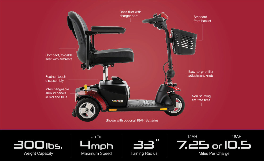 Go Go Elite Traveller® 3-Wheel