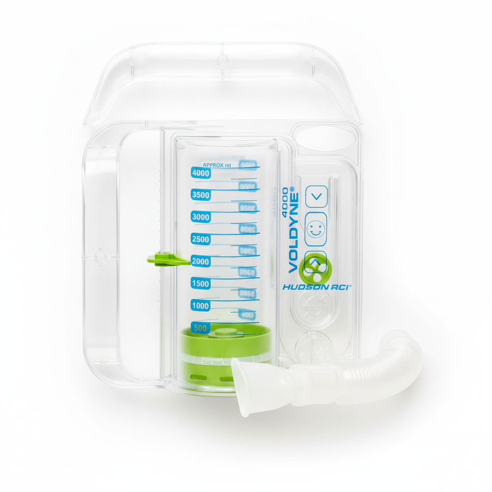 Spirometer Overhead View