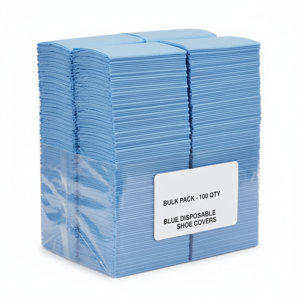 Stack of shoe covers