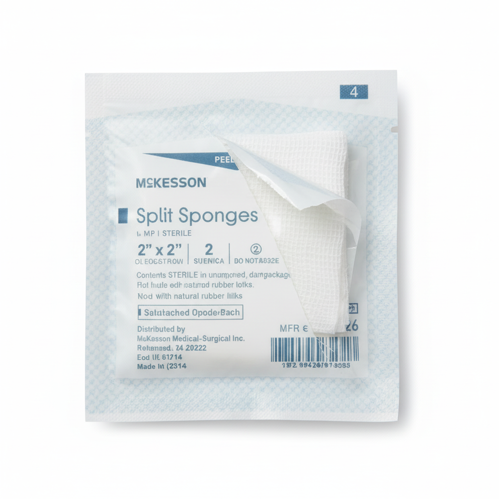 Sterile package opened