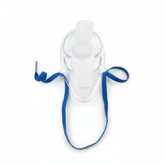 Top-down view of complete mask assembly