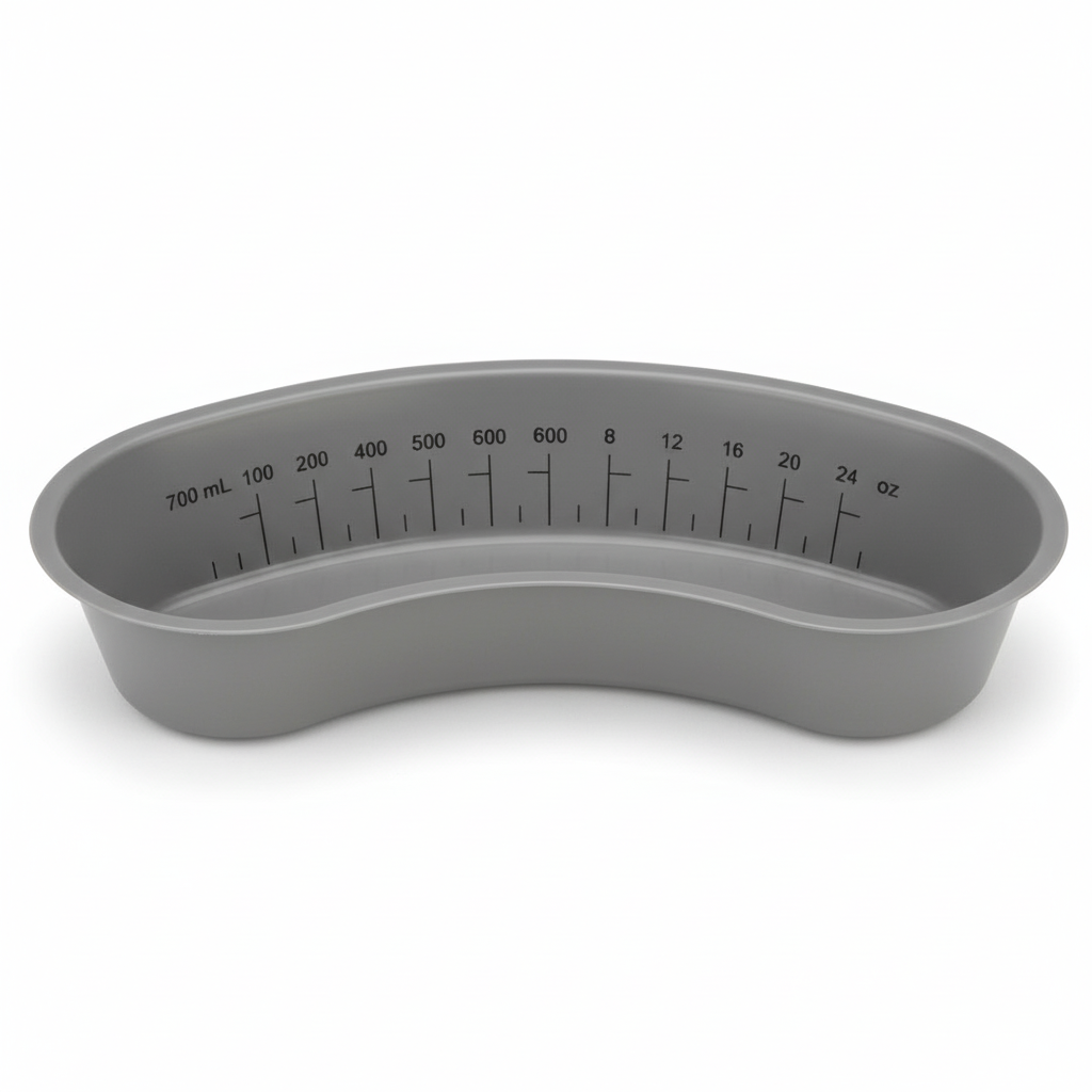 Top-down view of emesis basin