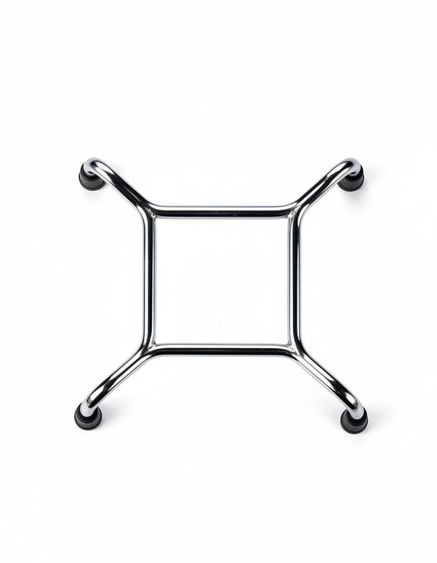 Top-down view of four-point base