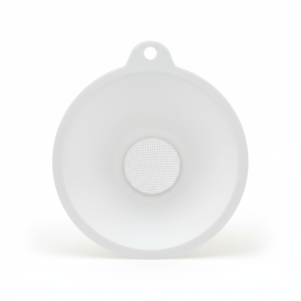 Top-down view of medical calculi strainer