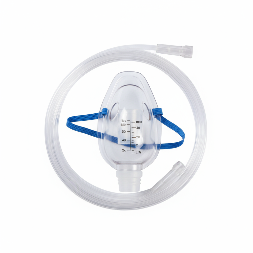 Top-down view of nebulizer