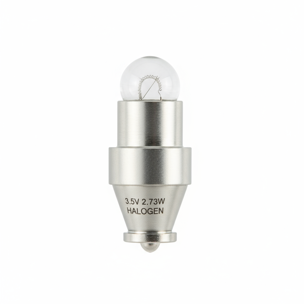 Top view of halogen bulb