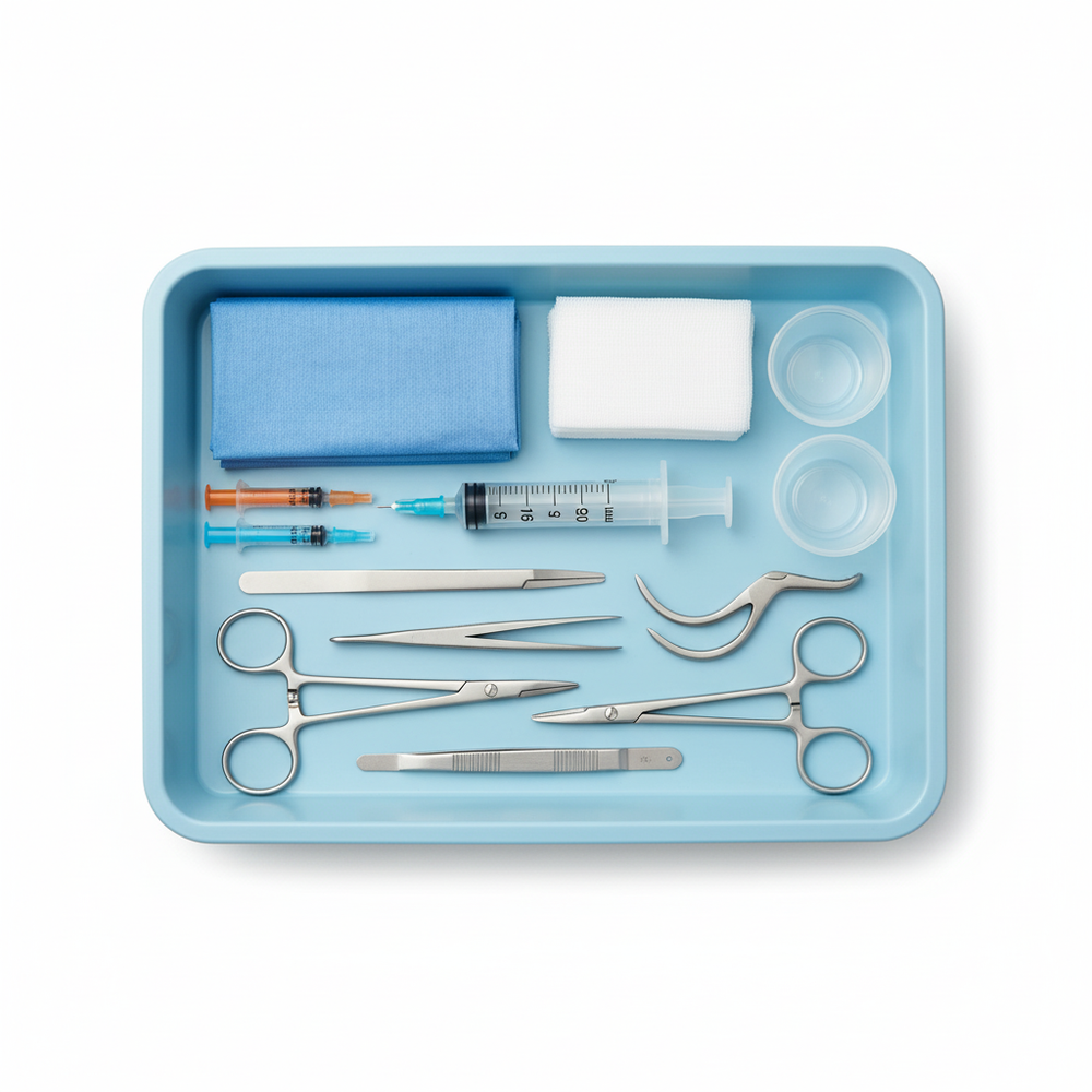 Tray Contents Layout