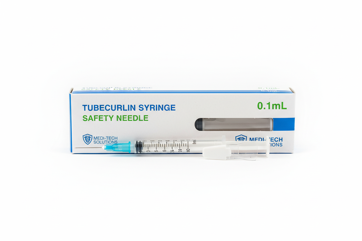 Tuberculin Syringe in Packaging