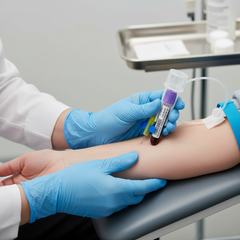 Venipuncture demonstration