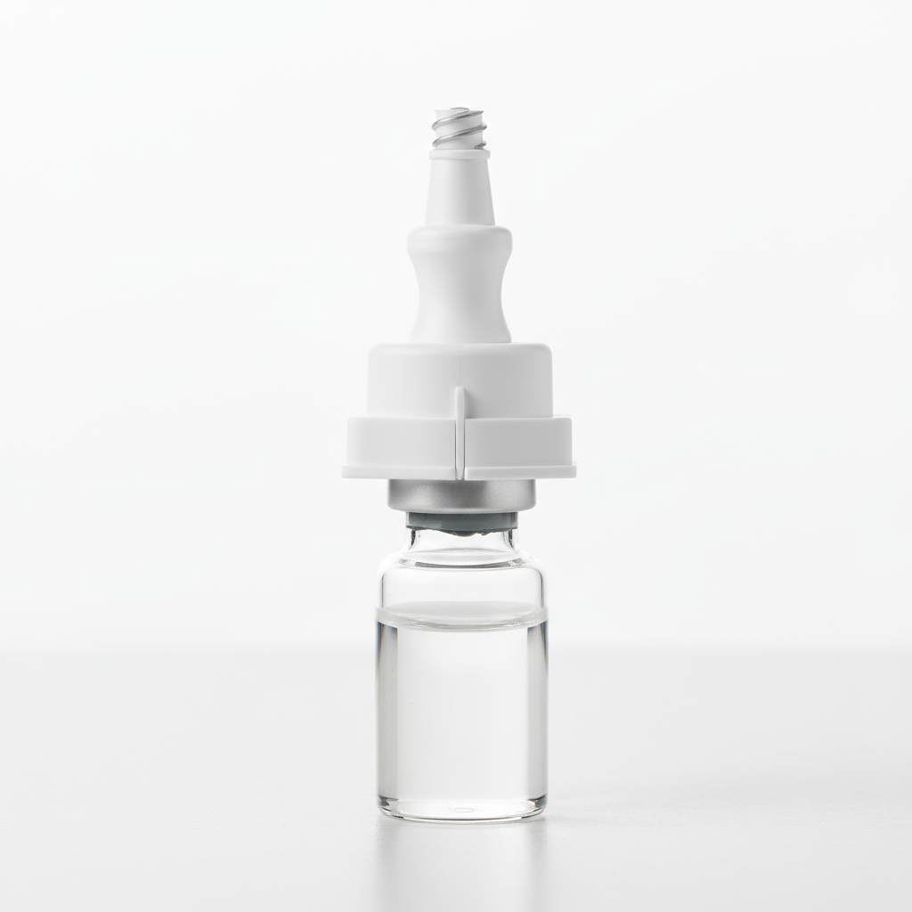 Vial adapter attached to medical vial