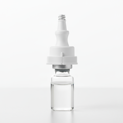 Vial adapter attached to medical vial