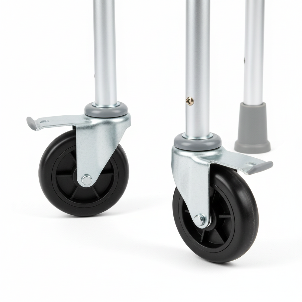 Walker Caster Wheels 45-Degree Angle
