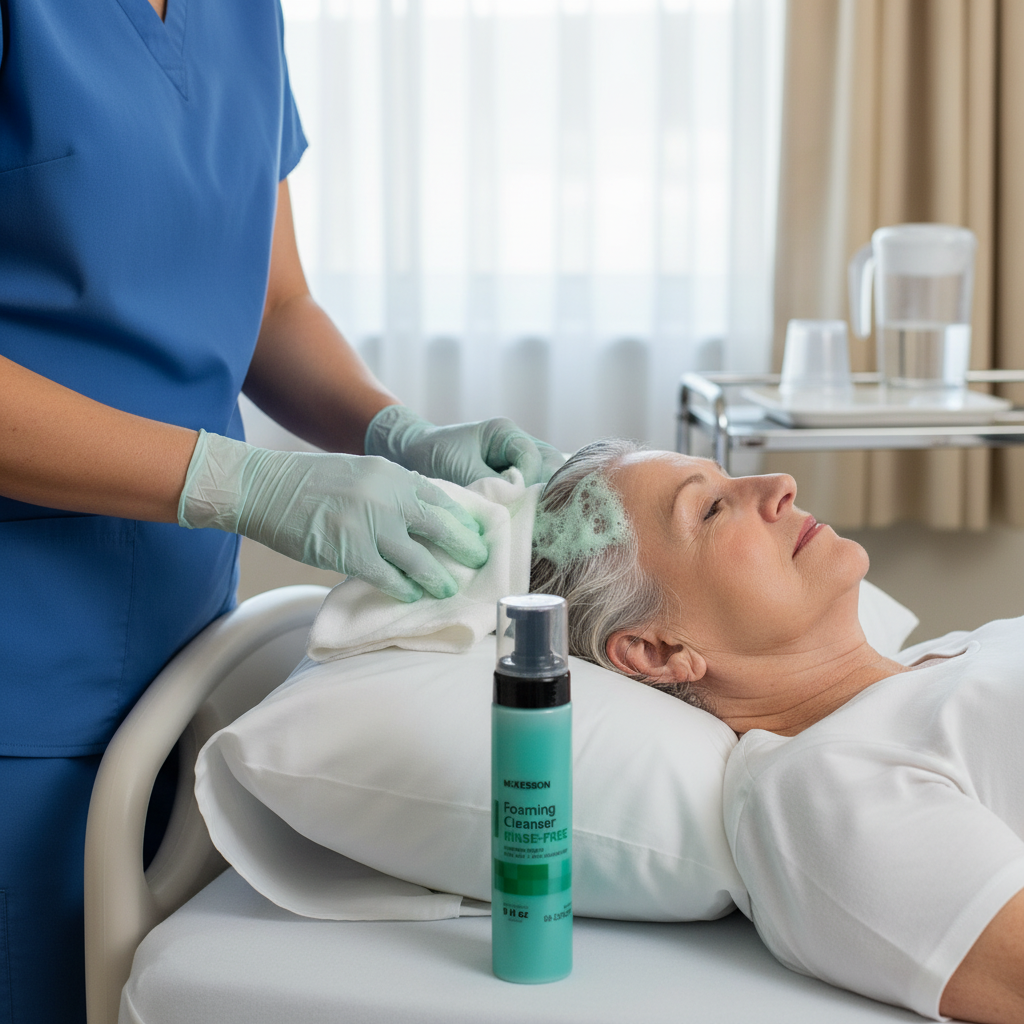 Waterless Hair Shampooing