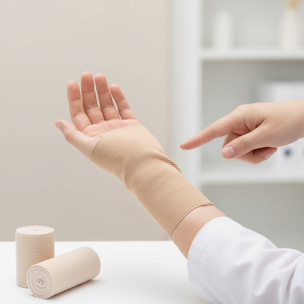 Wrist wrap demonstration