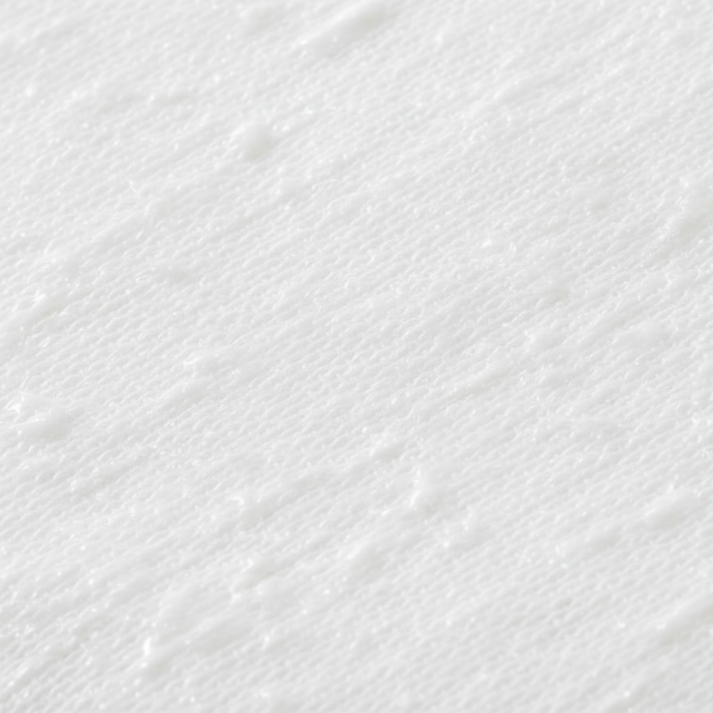 Zinc oxide coating close-up